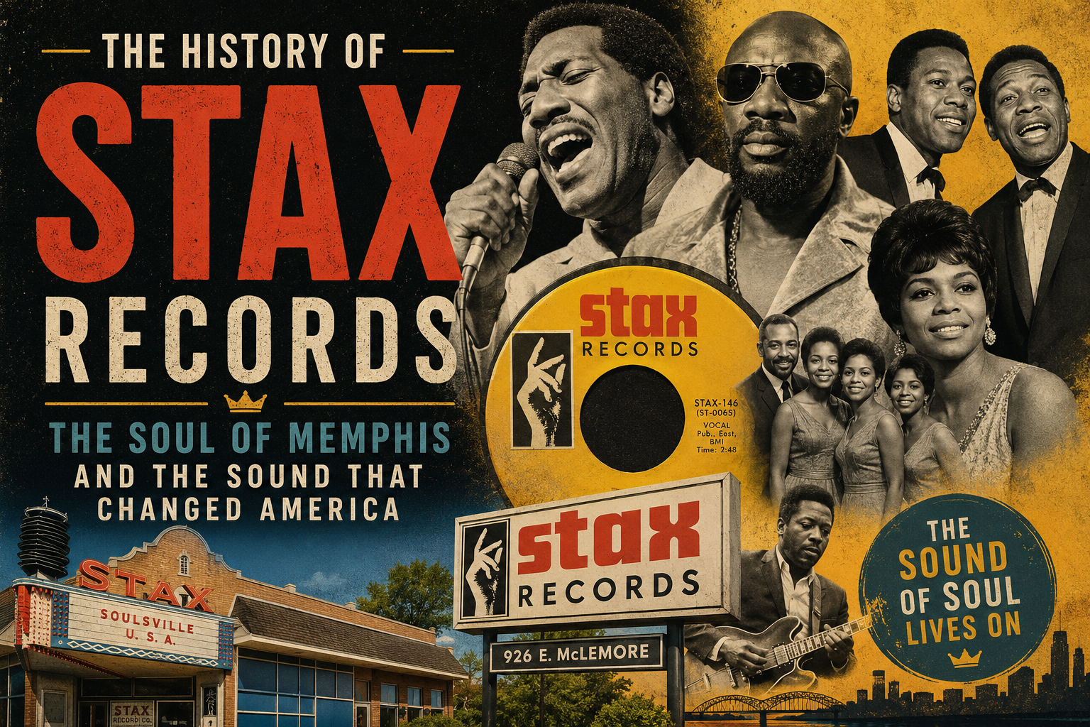 The History of Stax Records: The Soul of Memphis and the Sound That Changed America