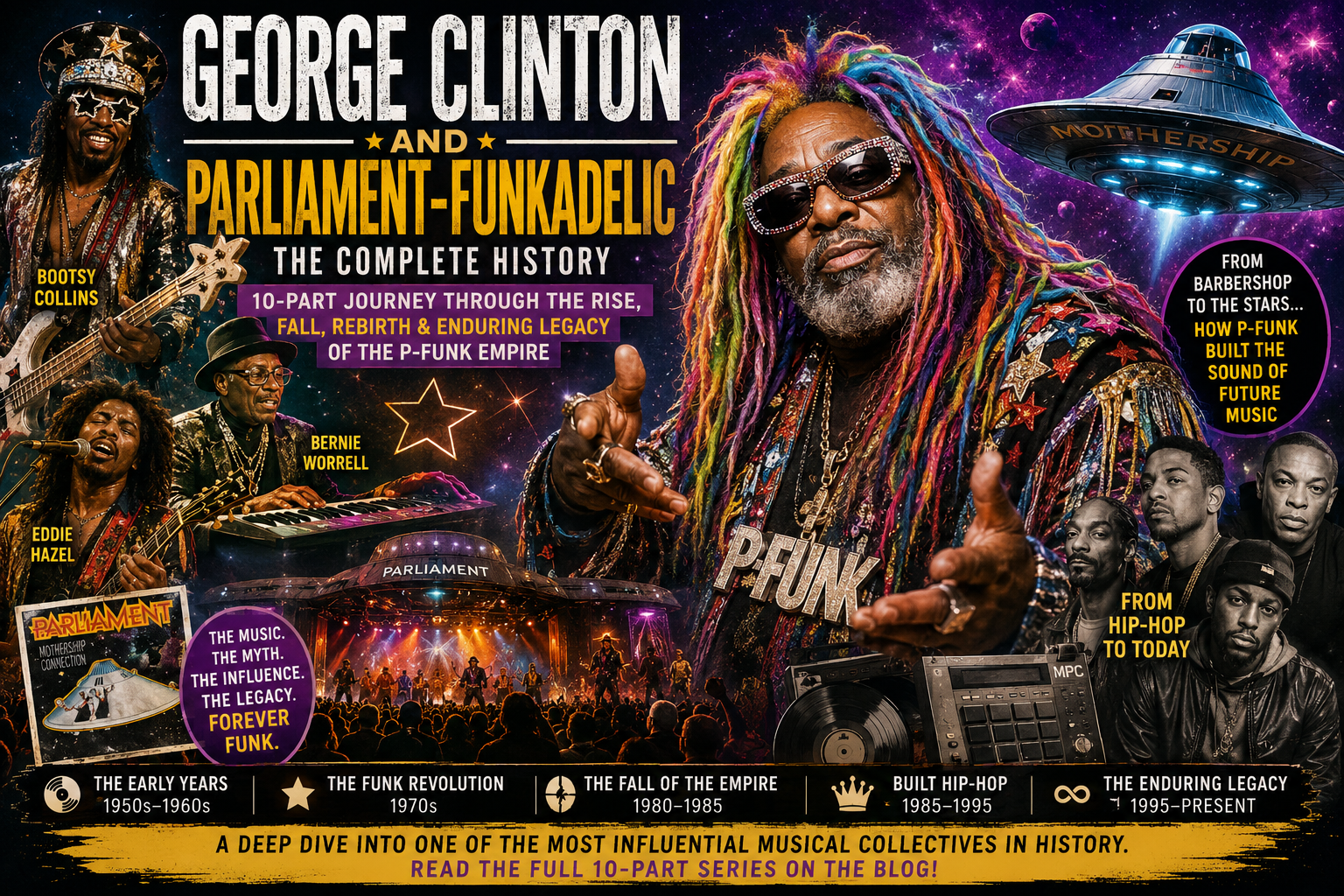 George Clinton and Parliament-Funkadelic: The Complete History